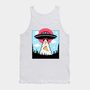 Pizza Abduction Tank Top